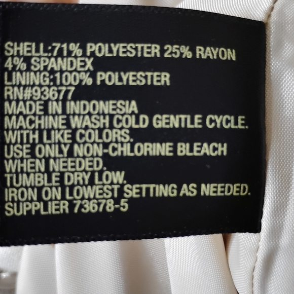 Worthington Career Pencil Skirt Size 10 Neutral Heathered Tan NWT - Picture 8 of 8